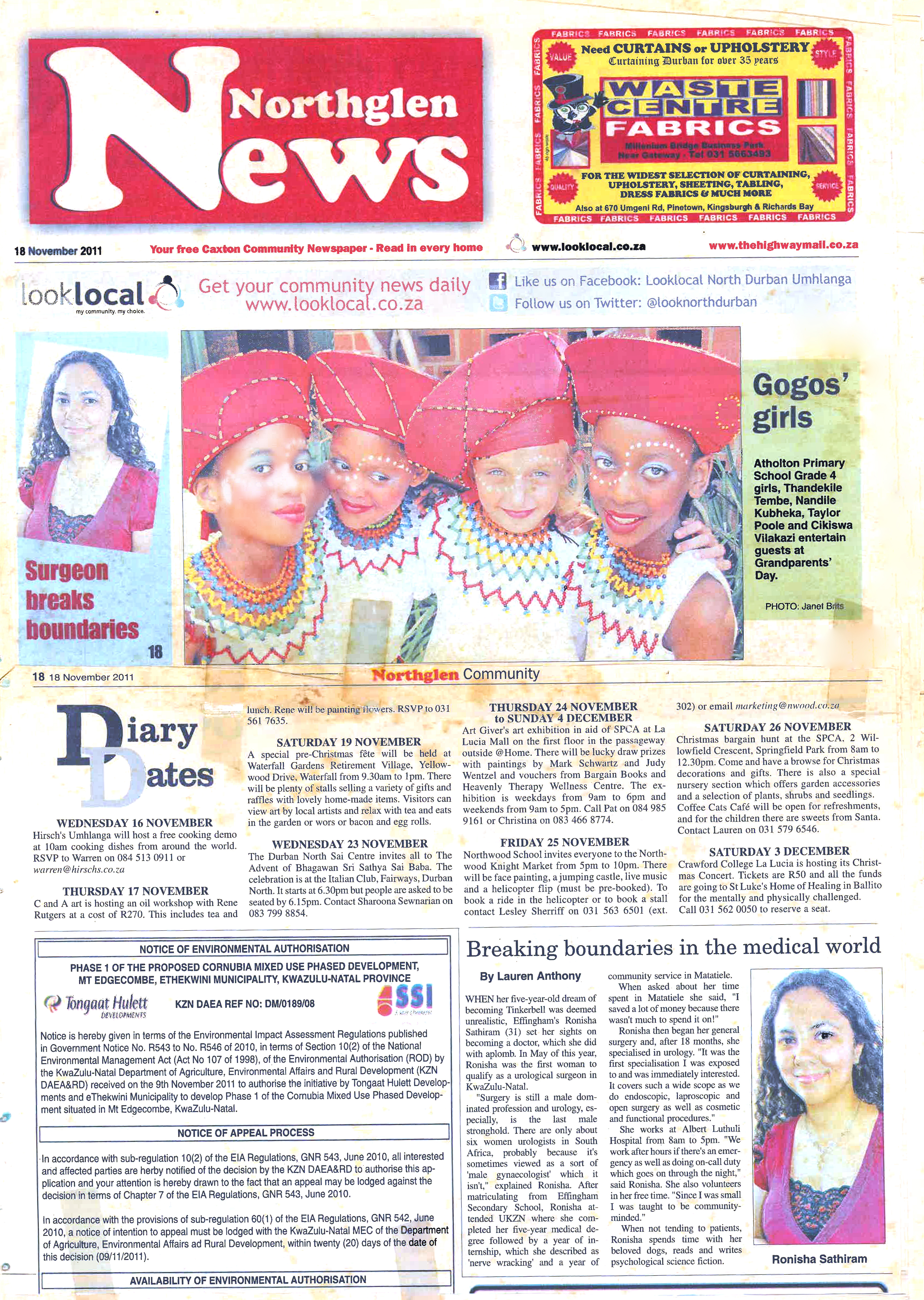 Northglen News Feature